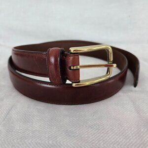 Men's Brown Leather Belt sz 40